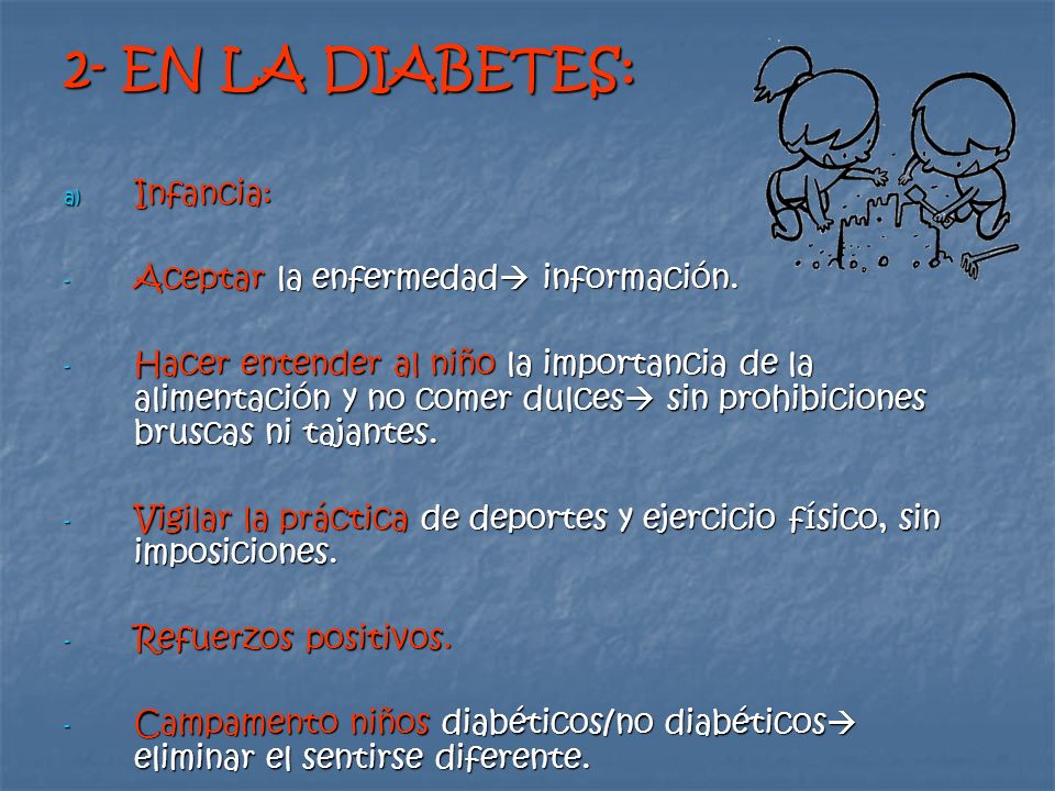 cartulina de información de diabetes cartulina de información de diabetes